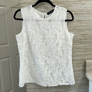 Kasper lace top